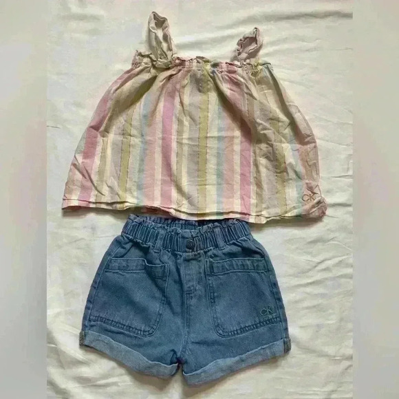Calvin Klein Jeans Other - Calvin Klein Jeans Girls Size 6 Tank and Short Set